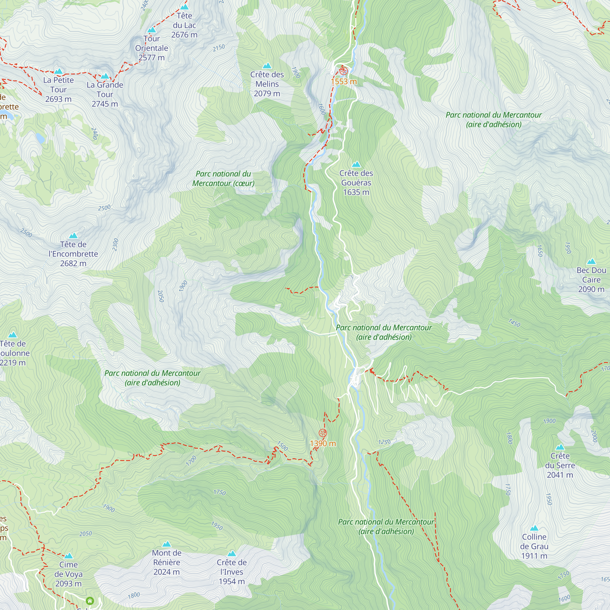 yourte map
