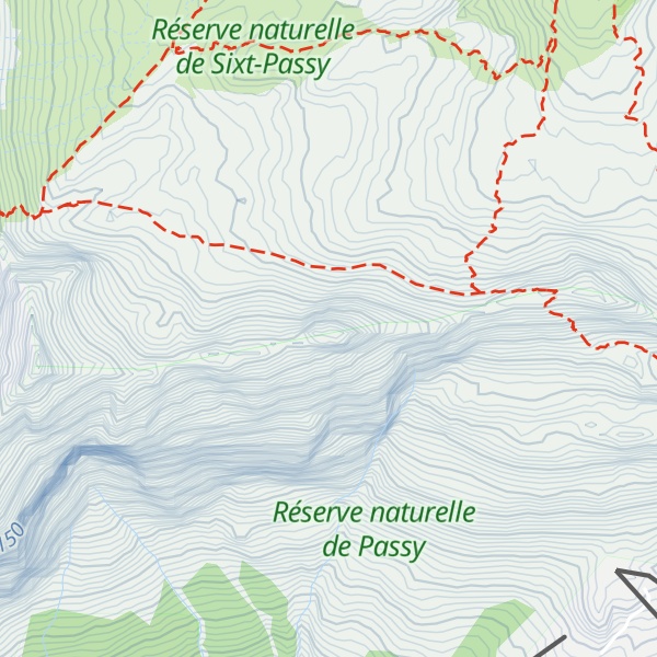 Map of Pointe du Dérochoir