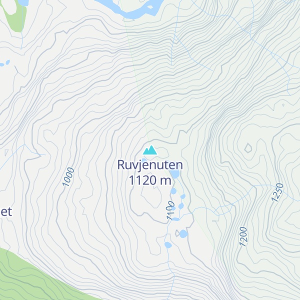 Map of Ruvjenuten