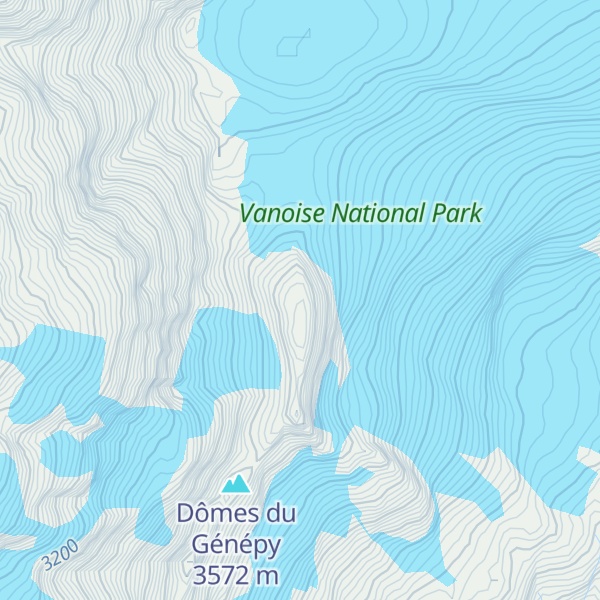 Map of Dôme de l'Arpont