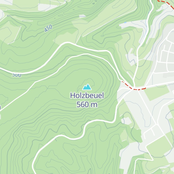 Map of Holzbeuel