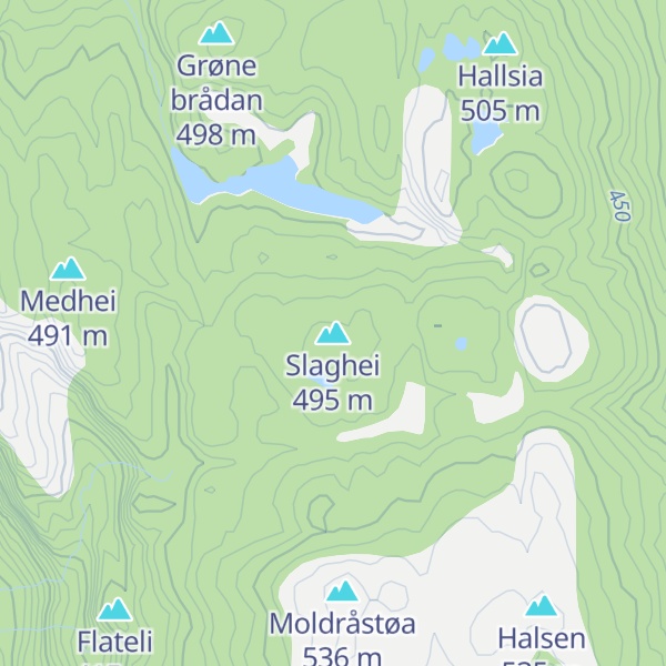 Map of Slaghei