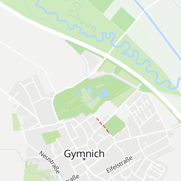 Map of Schloss Gymnich