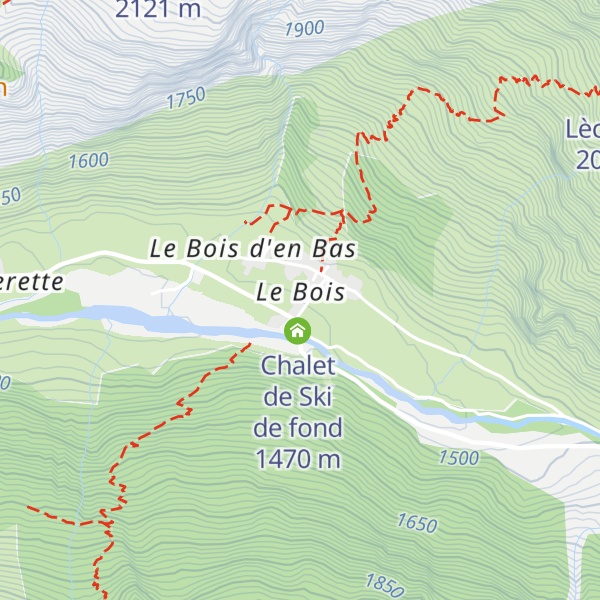 Map of Refuge du Bois