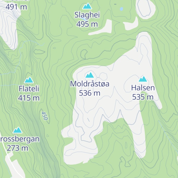 Map of Brådan