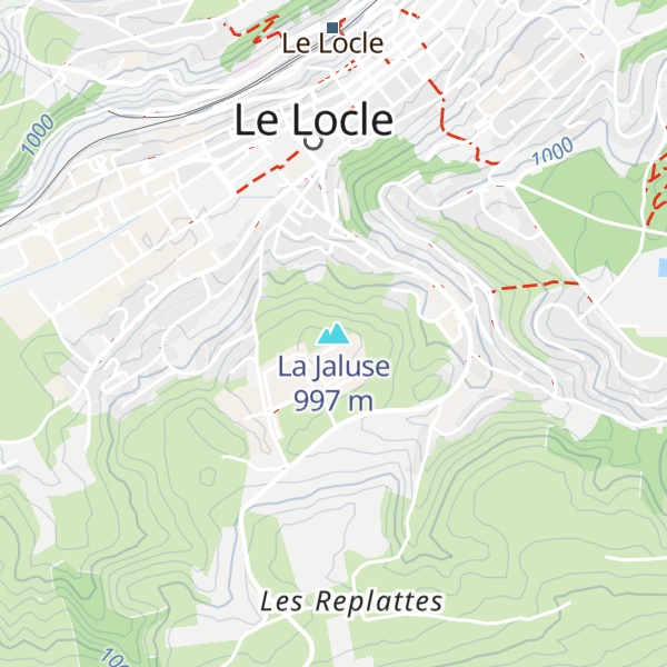 Map of La Jaluse