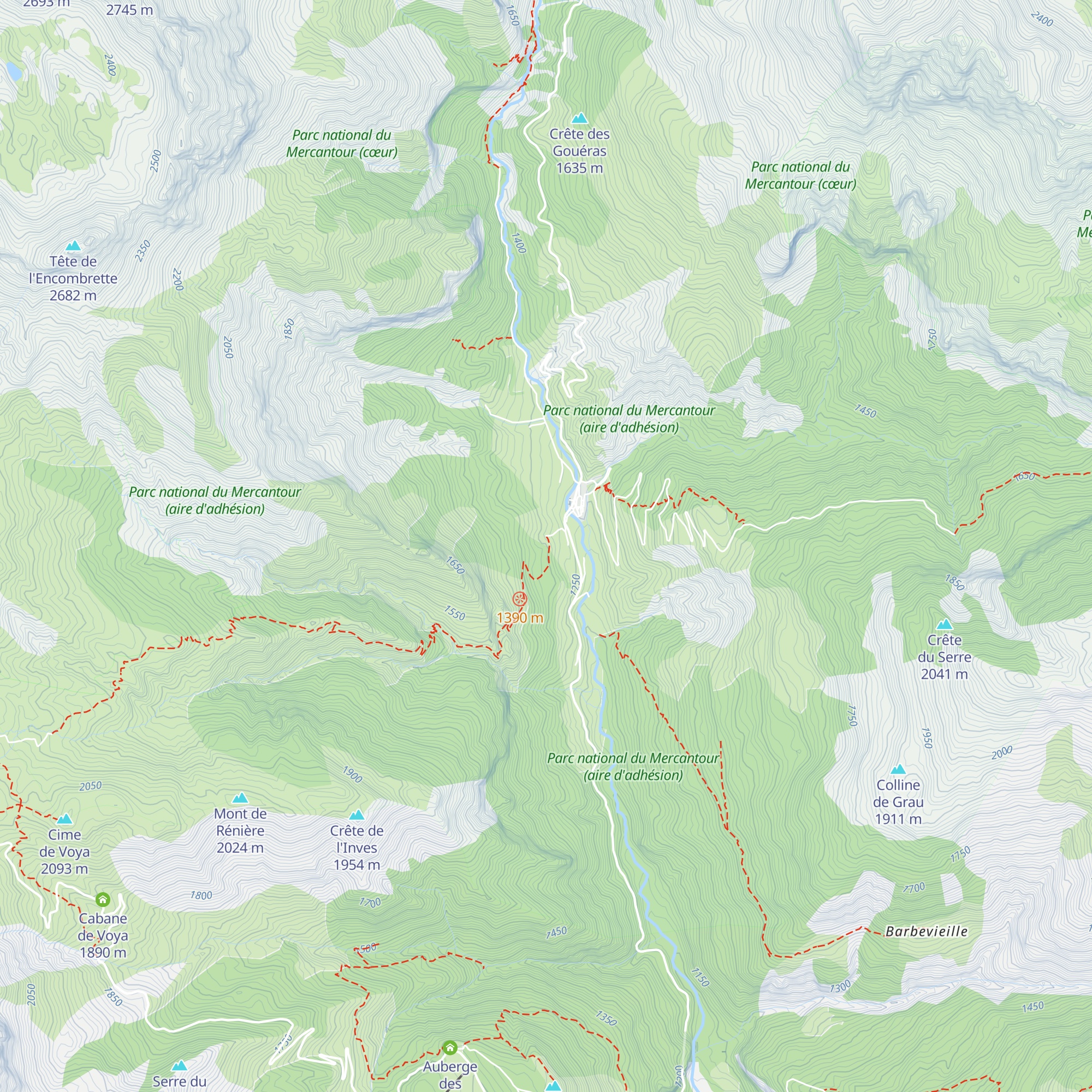 Villa Noé map