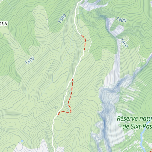 Map of Chalet de Foges