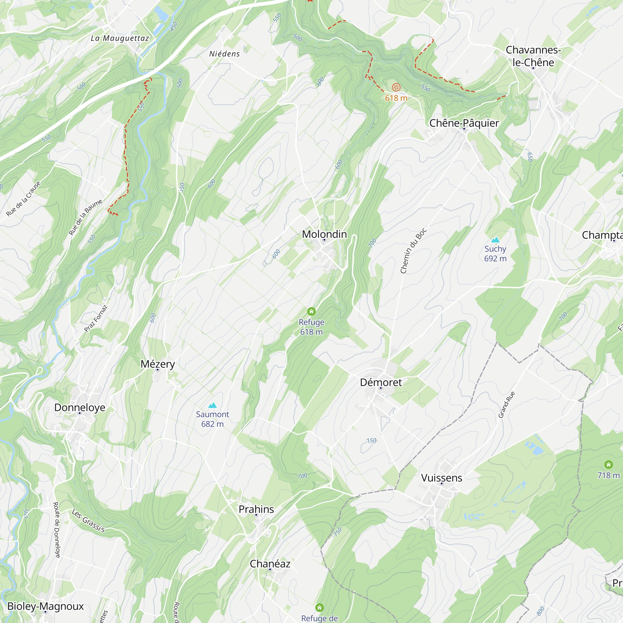 Refuge map
