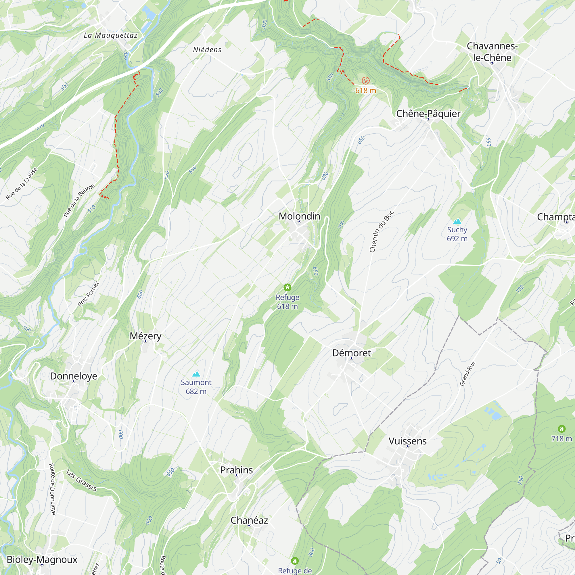 Refuge map