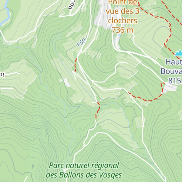 Map of Gîte de la Voie lactée