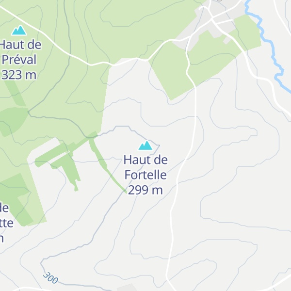 Map of Haut de Fortelle