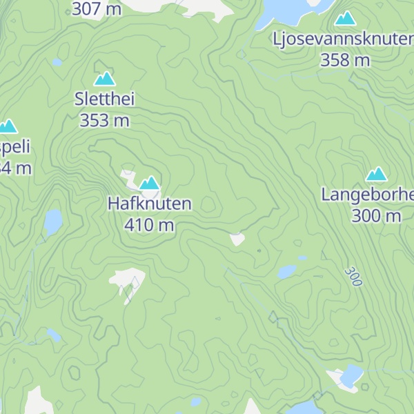Map of Lille Hafknuten