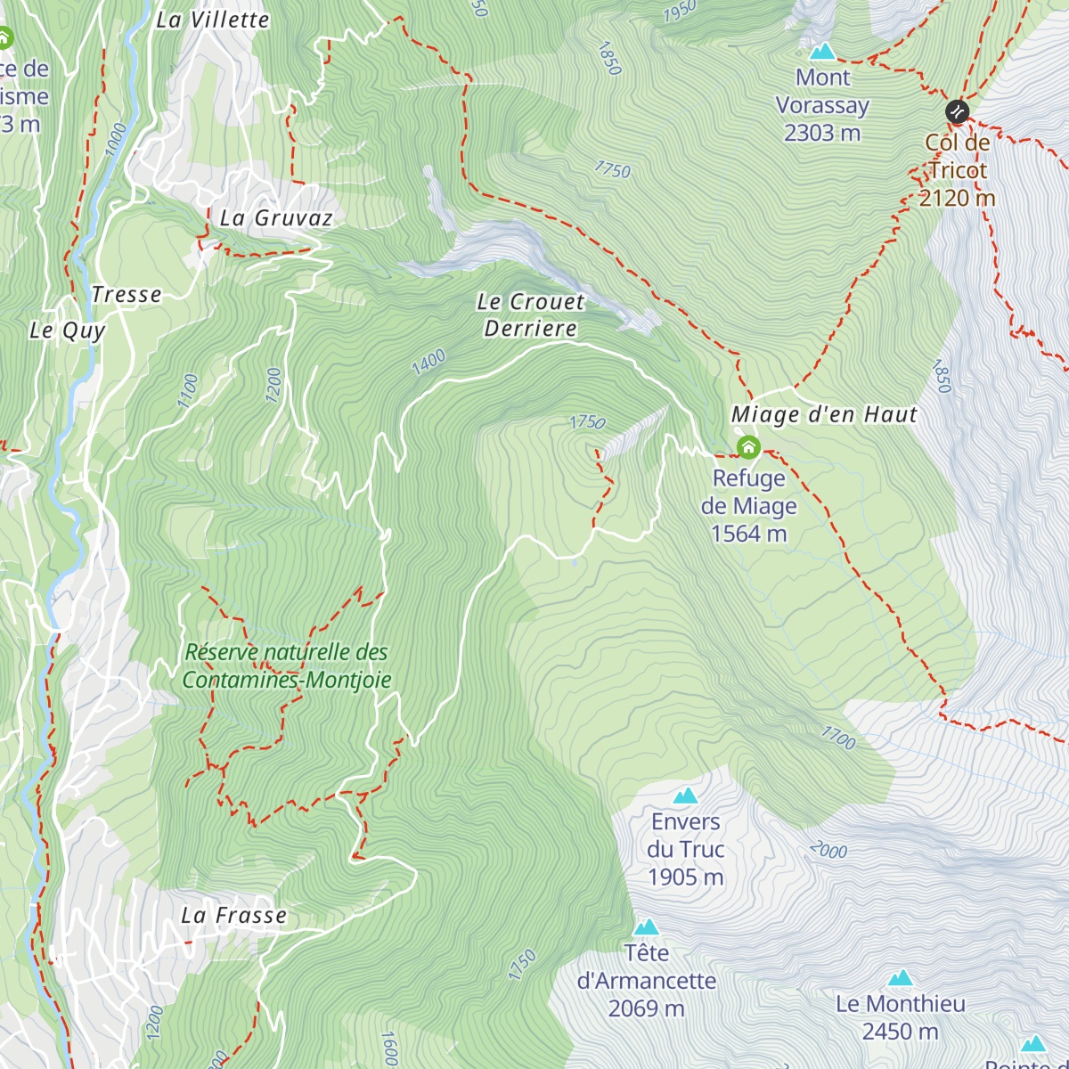 Auberge du Truc map