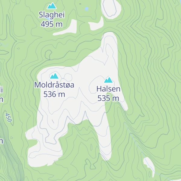 Map of Grasdalsheia