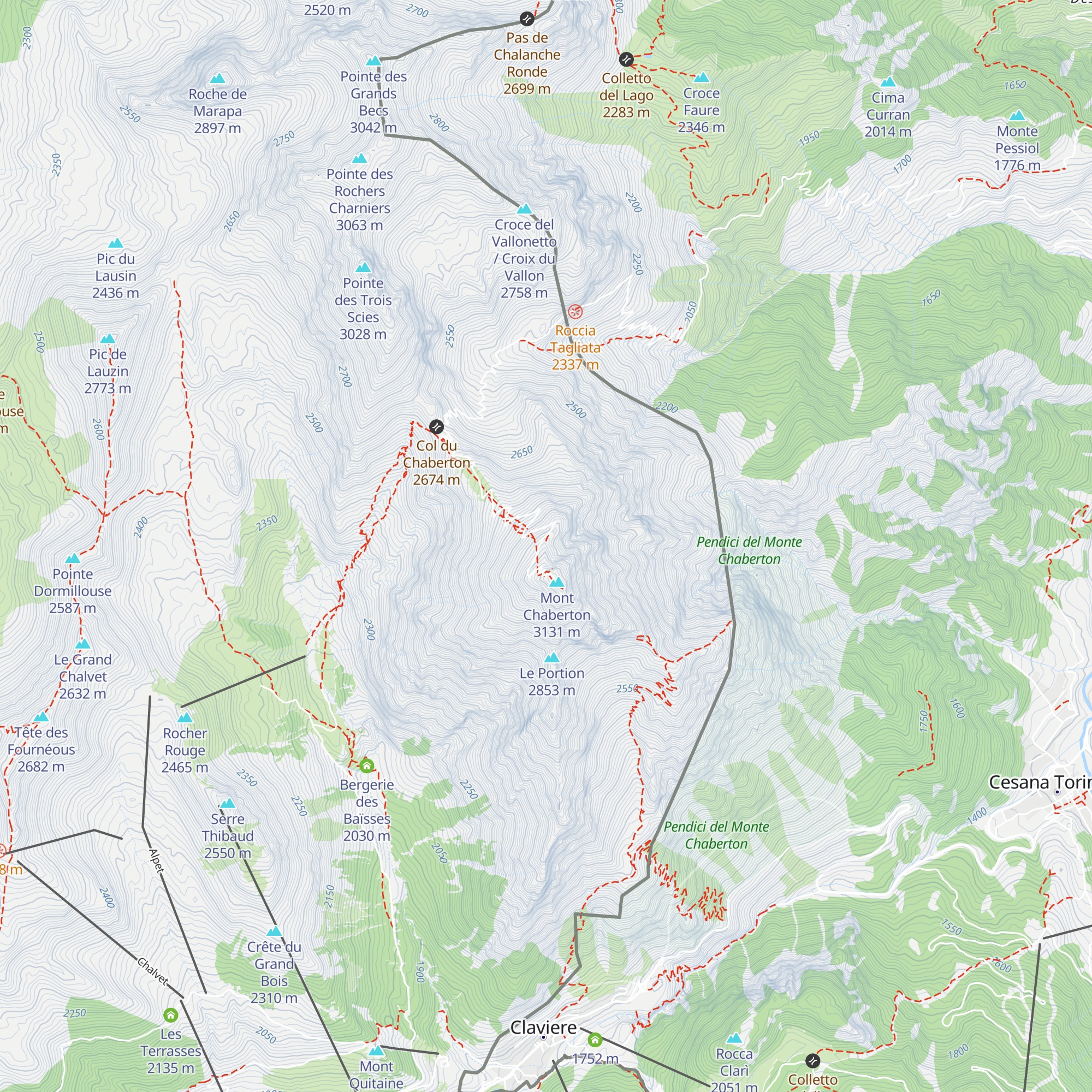 Caserma Truppa map
