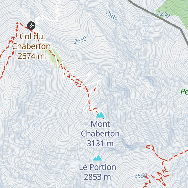 Map of Caserma Truppa
