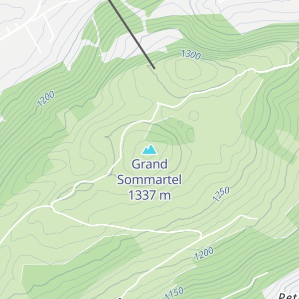 Map of Grand Sommartel