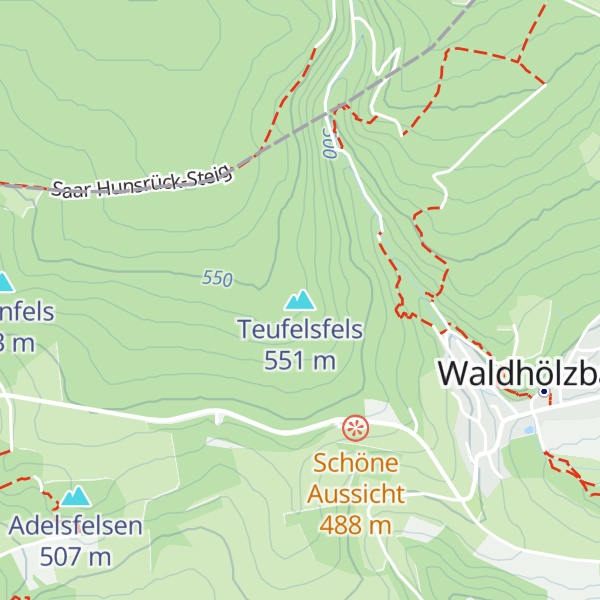Map of Teufelsfels