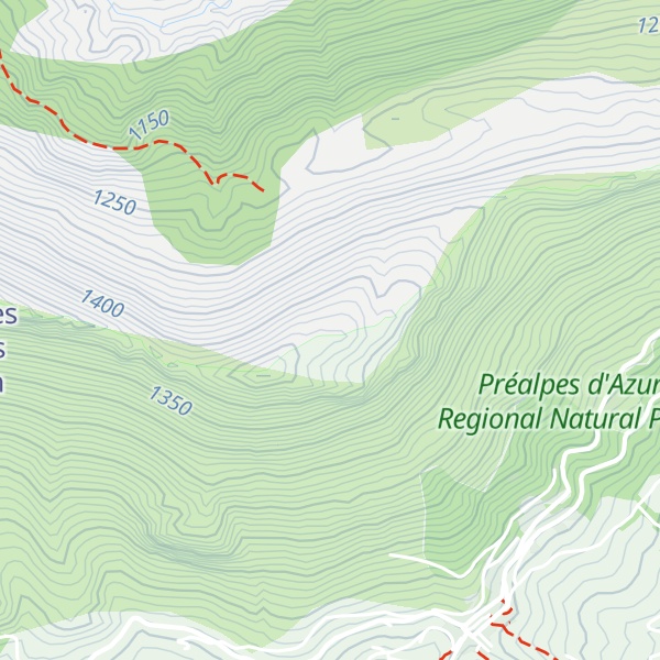 Map of Clot des Ferriers