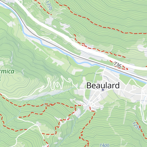 Map of Vecchio Mulino