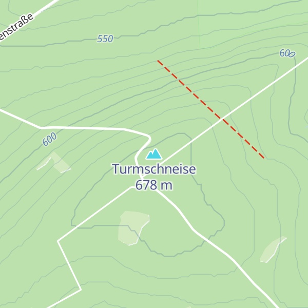 Map of Turmschneise