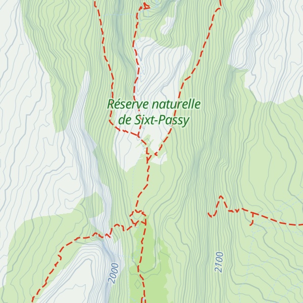 Map of Refuge de Sales