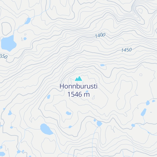 Map of Honnburusti