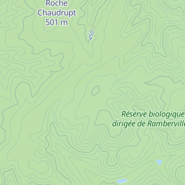 Map of Tête de Chaudrupt