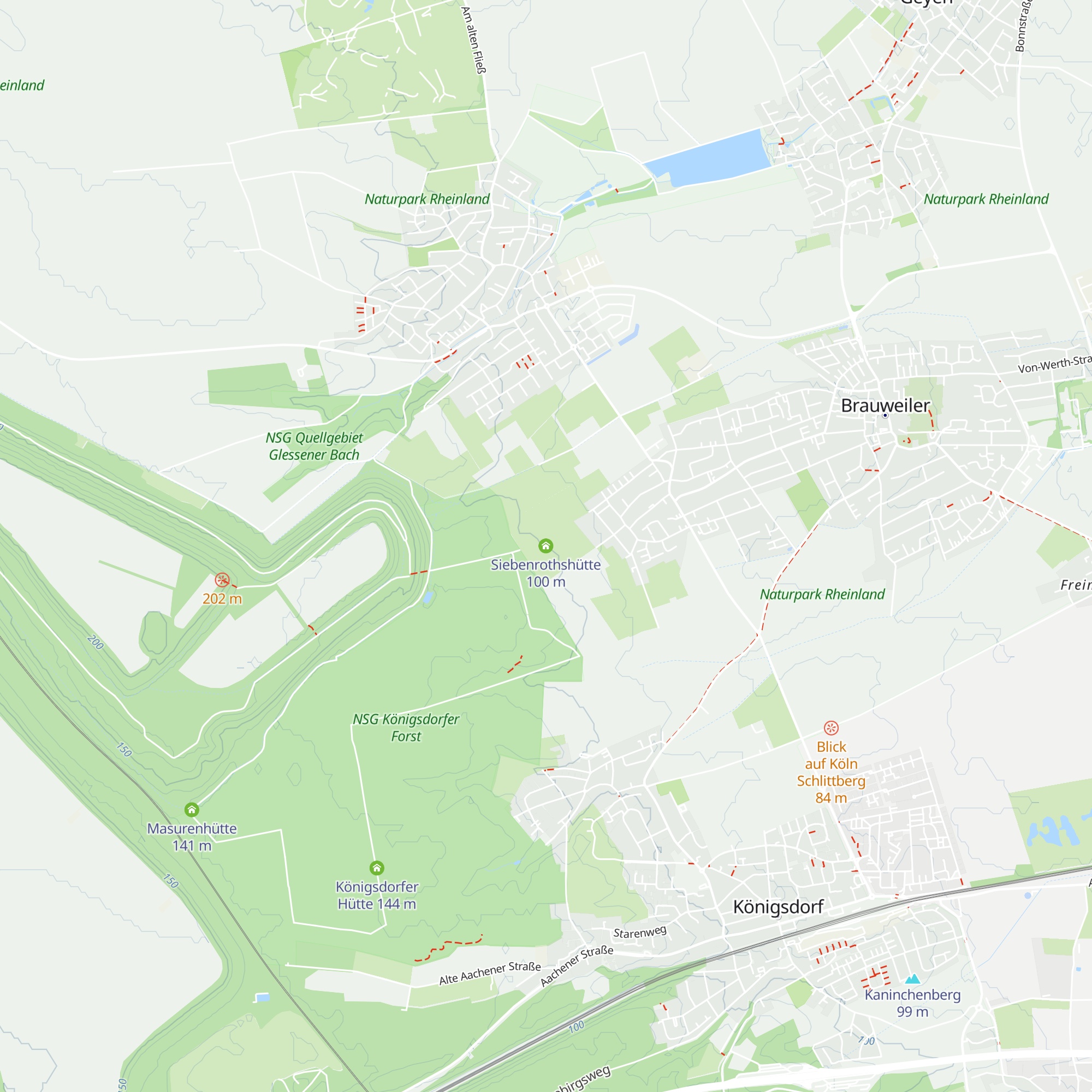 Siebenrothshütte map