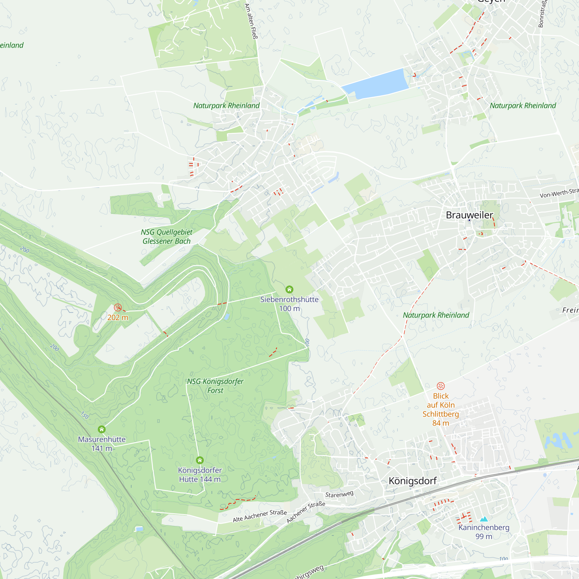Siebenrothshütte map