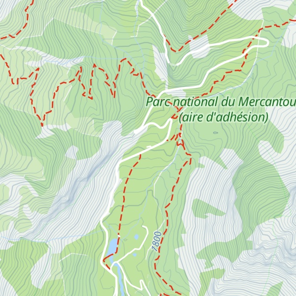 Map of Refuge de la Cantonnière