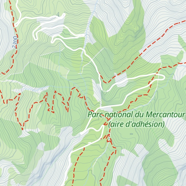 Map of Cabane du Garret