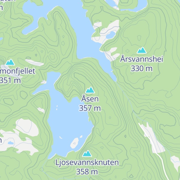 Map of Åsen