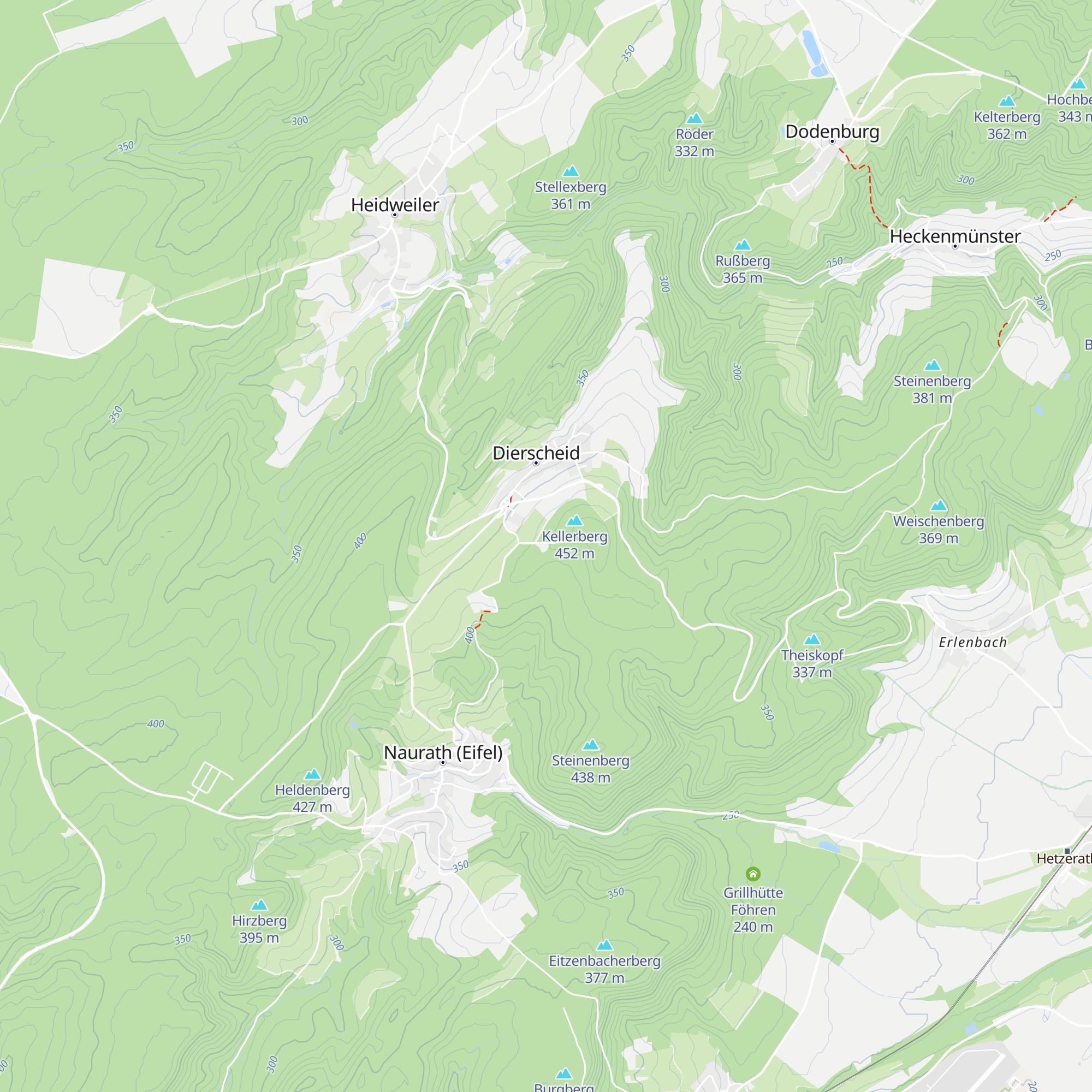 Grillhütte Dierscheid map
