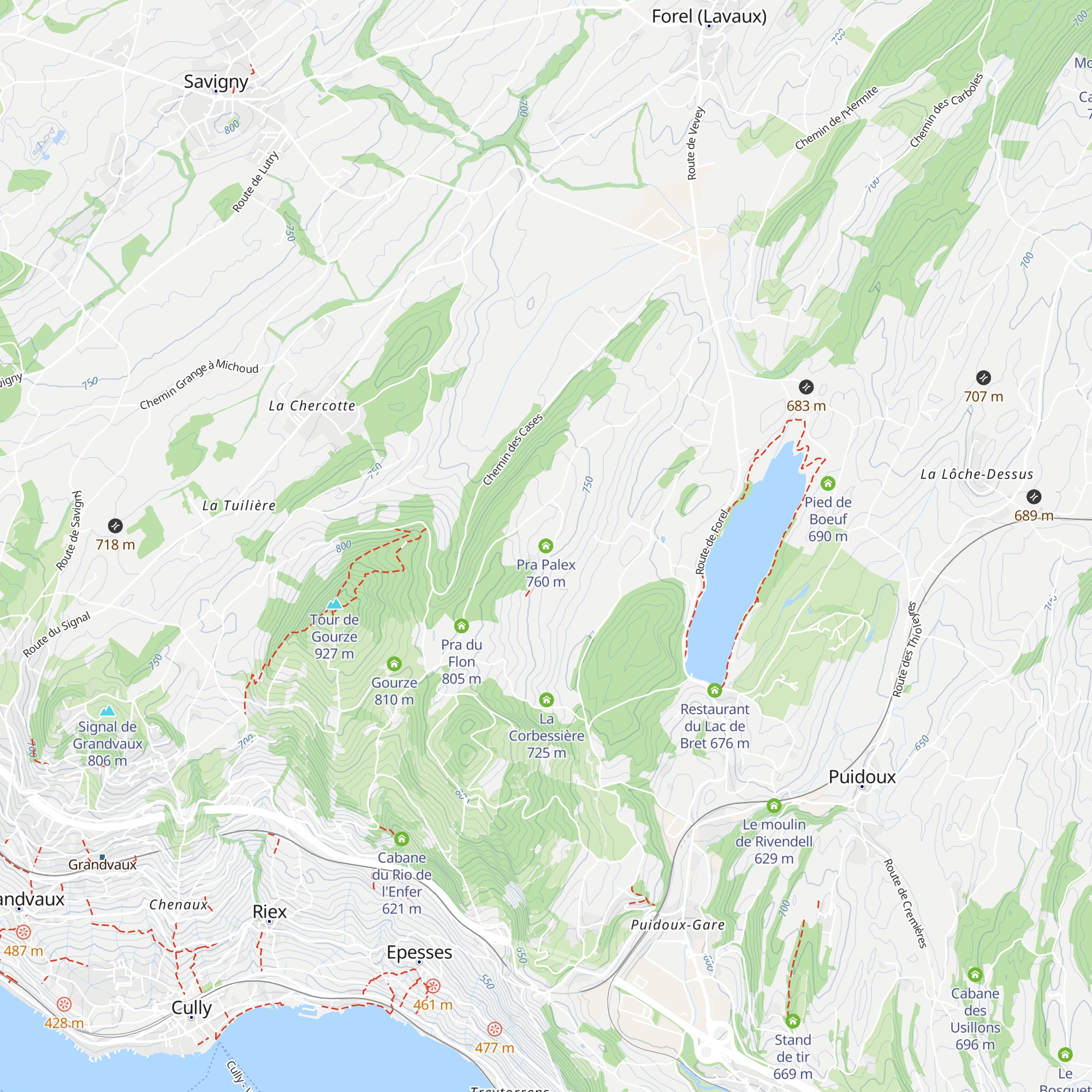 Pra Palex map