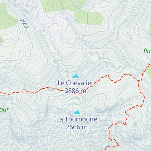 Map of Le Chevalier