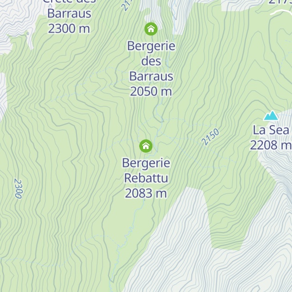 Map of Bergerie Rebattu