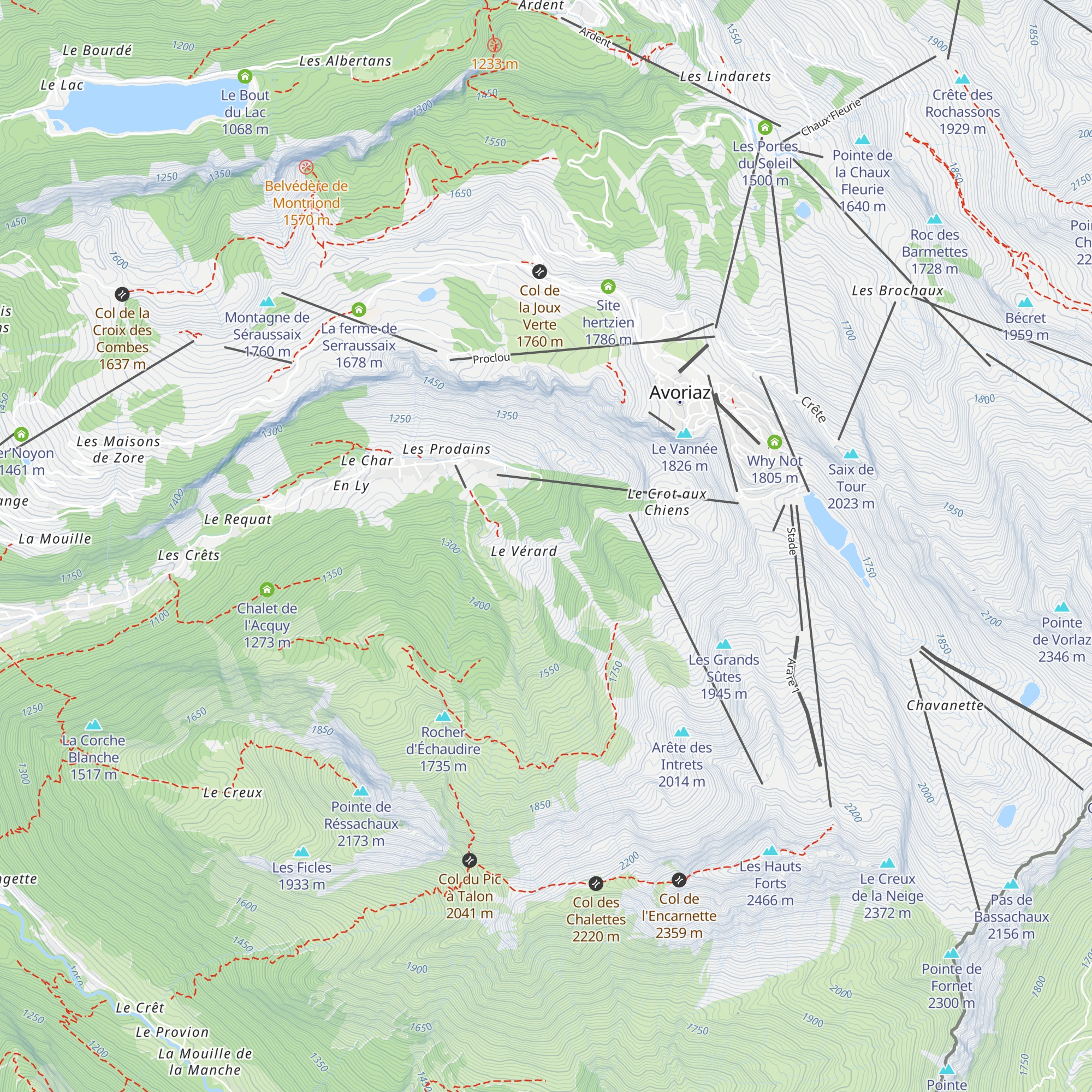 Buvette de Montagne «Sur les Côtes» map