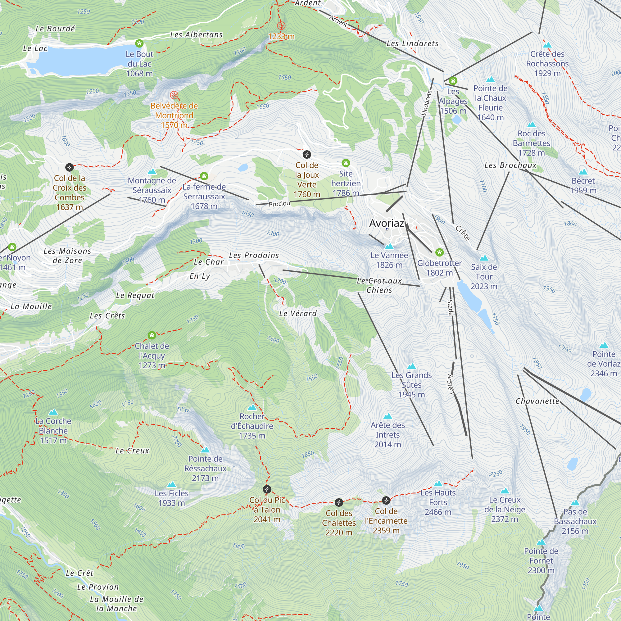 Buvette de Montagne «Sur les Côtes» map
