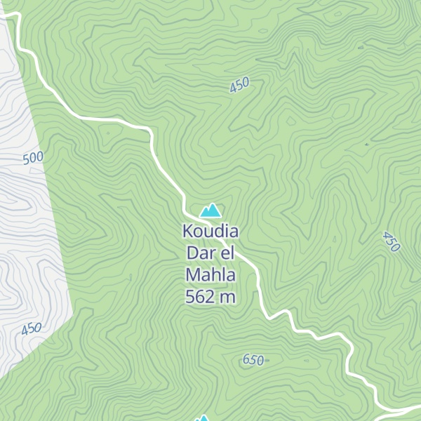 Map of Koudia Dar el Mahla