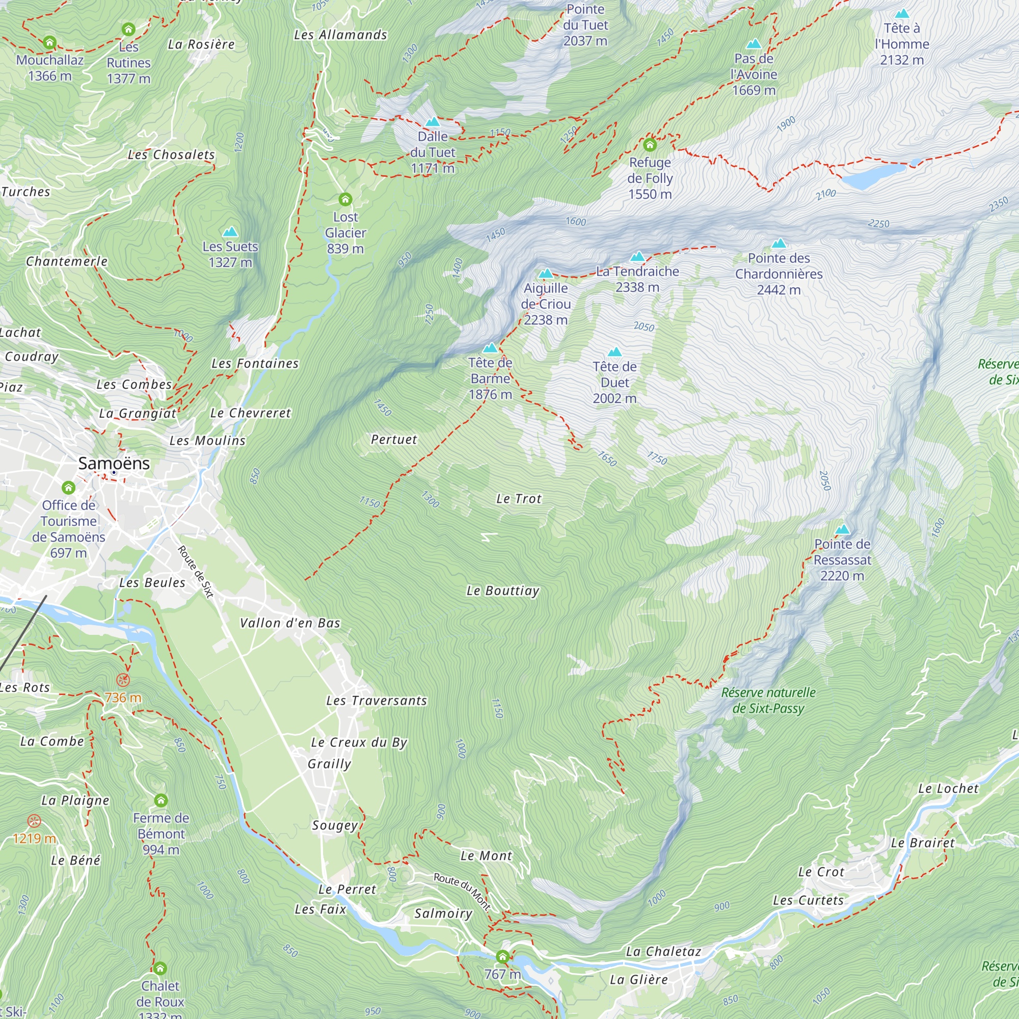 Le Criouly map