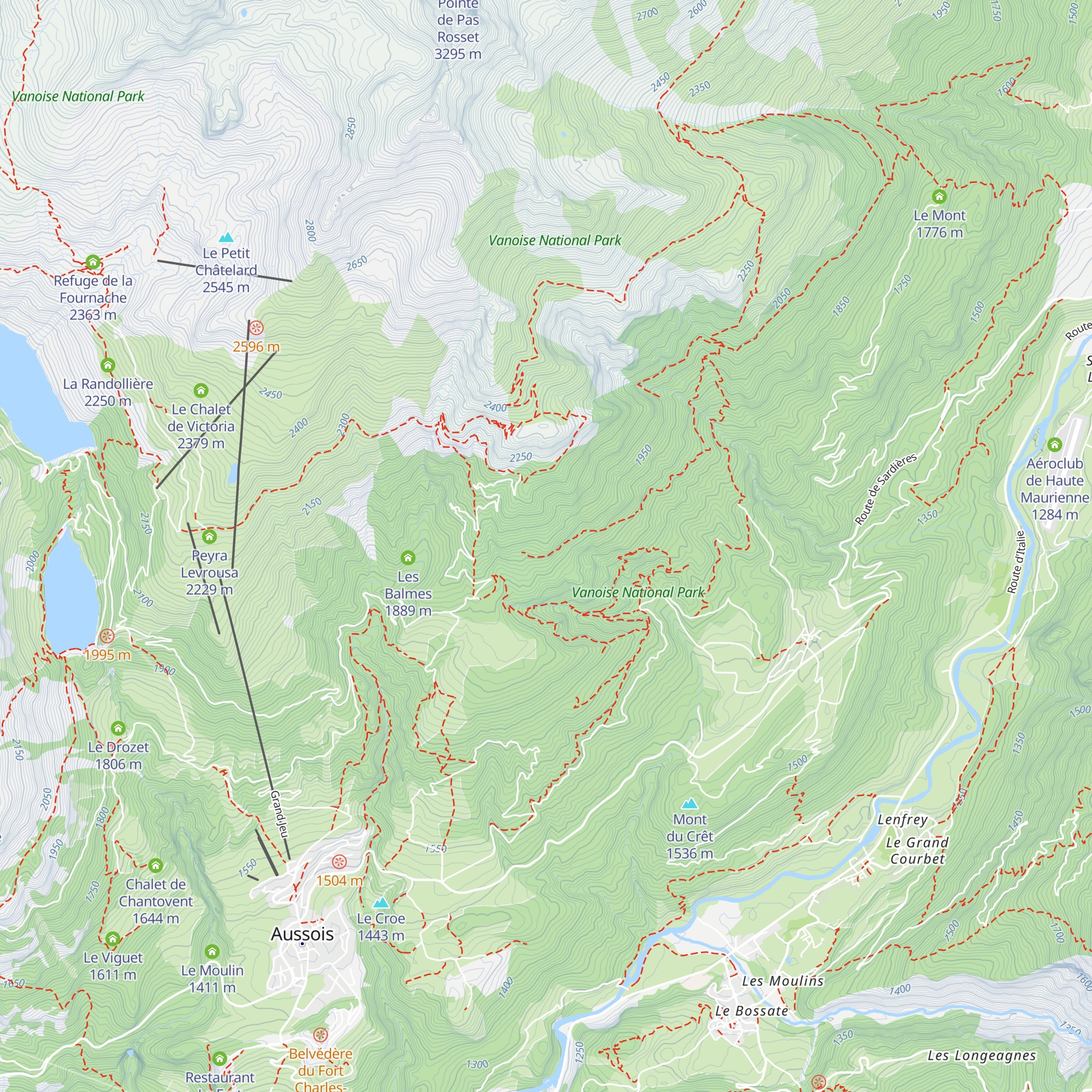 Télégraphe de Chappe map