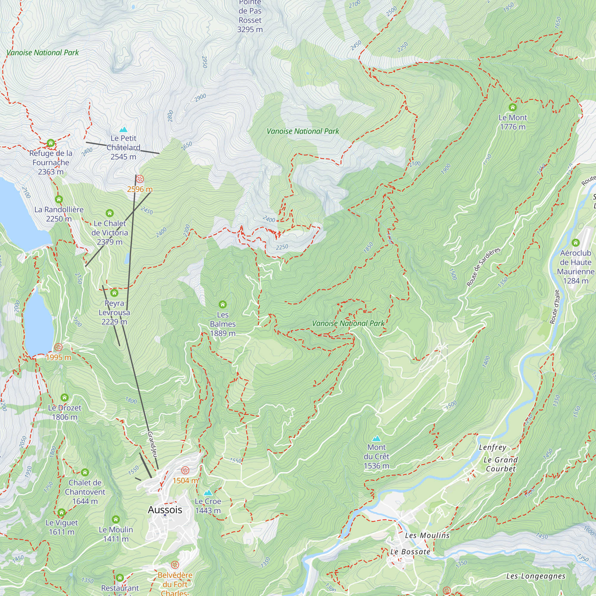 Télégraphe de Chappe map