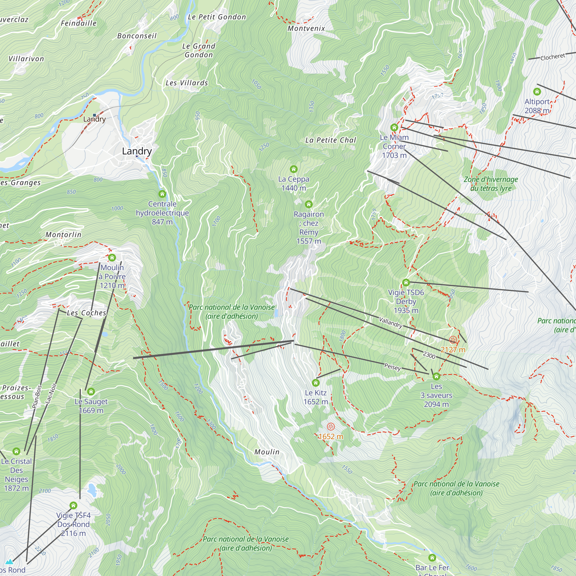 Le Bistrot Savoyard map