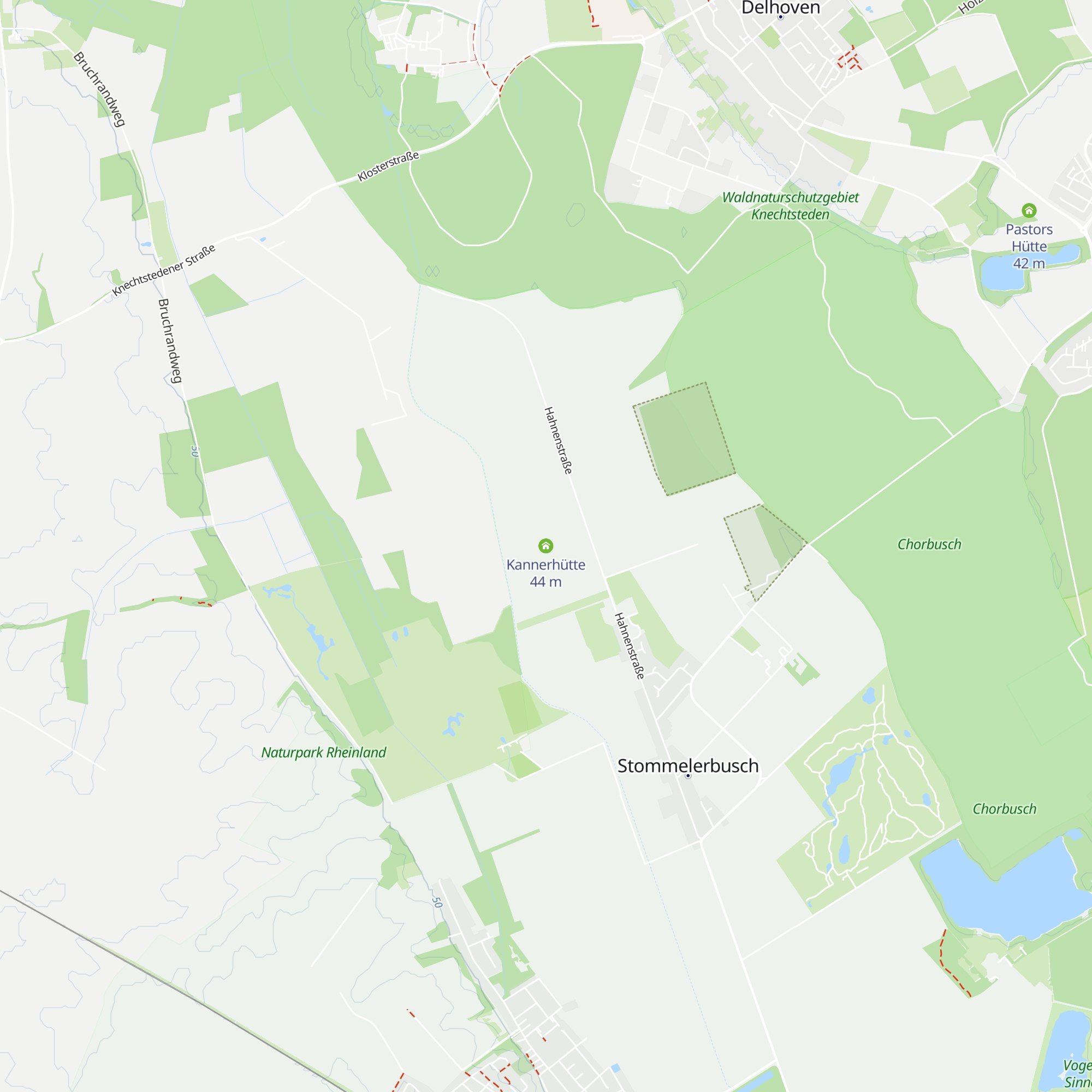 Kannerhütte map