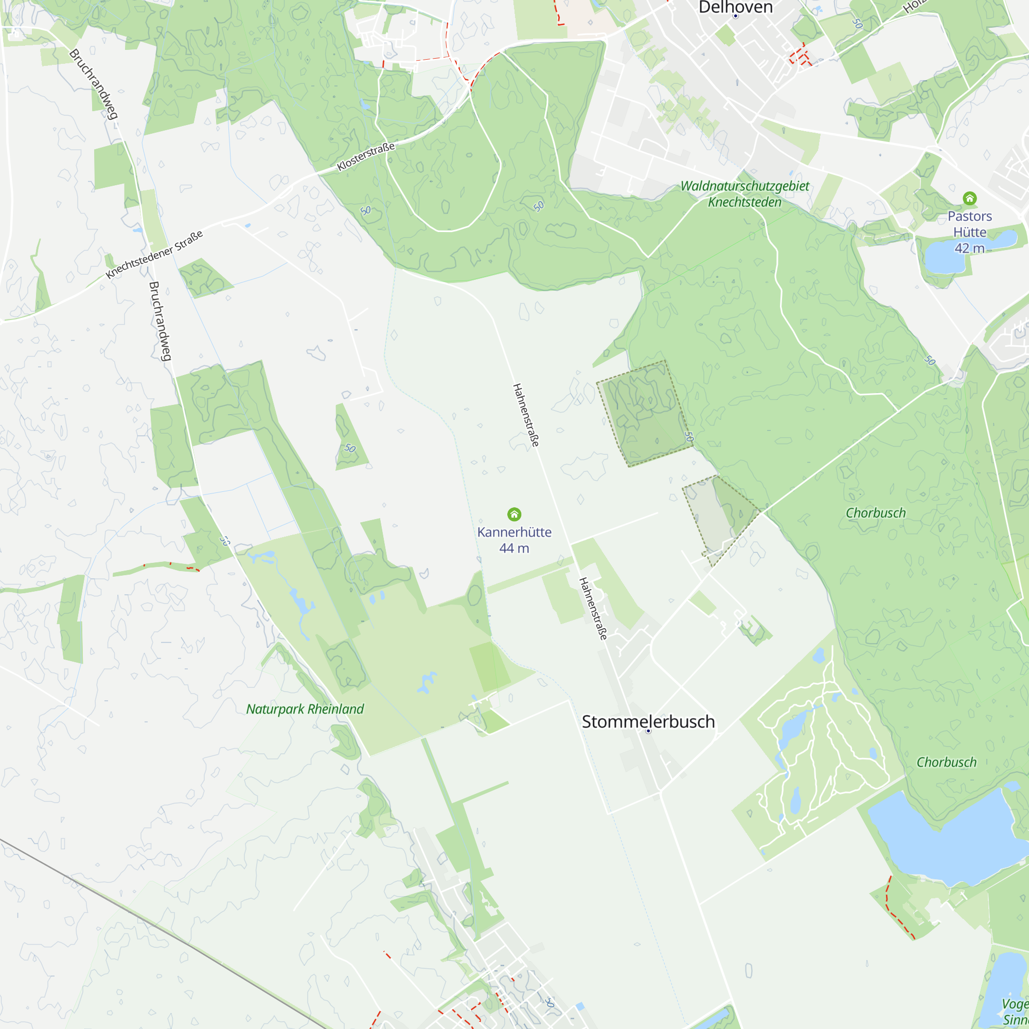 Kannerhütte map