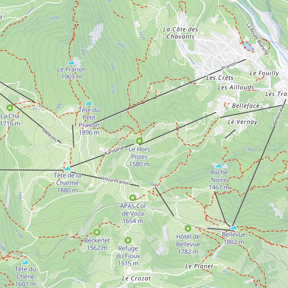 La Fré'Mi map