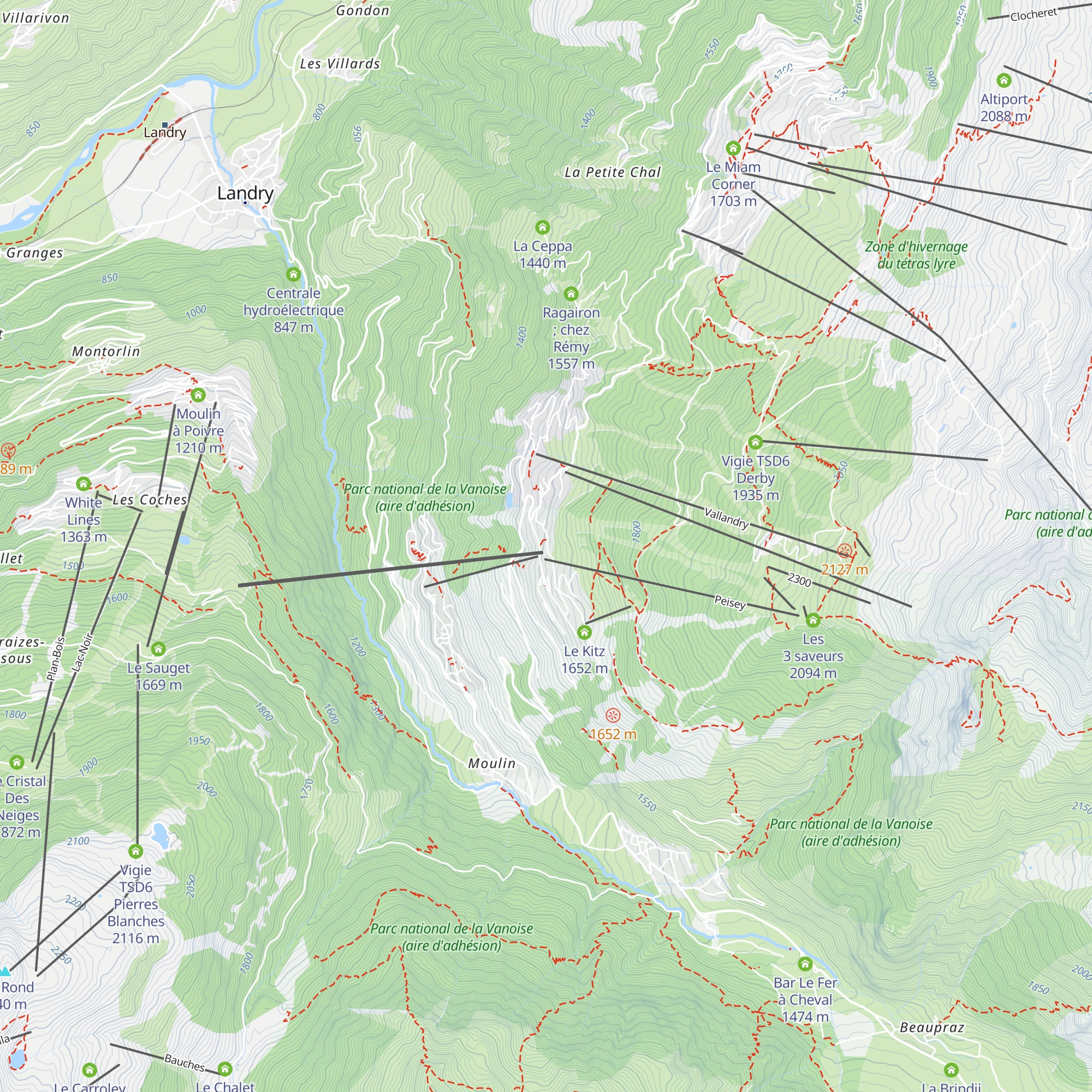 Le Solan d'Aniathazze map