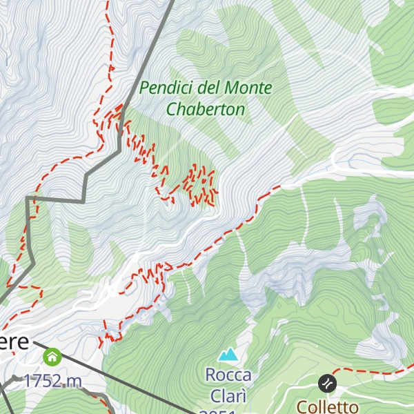 Map of Corpo di Guardia alla Batteria Bassa del Petit Vallon